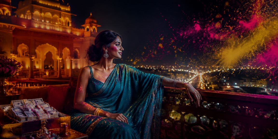 Indian entertainment and casino atmosphere